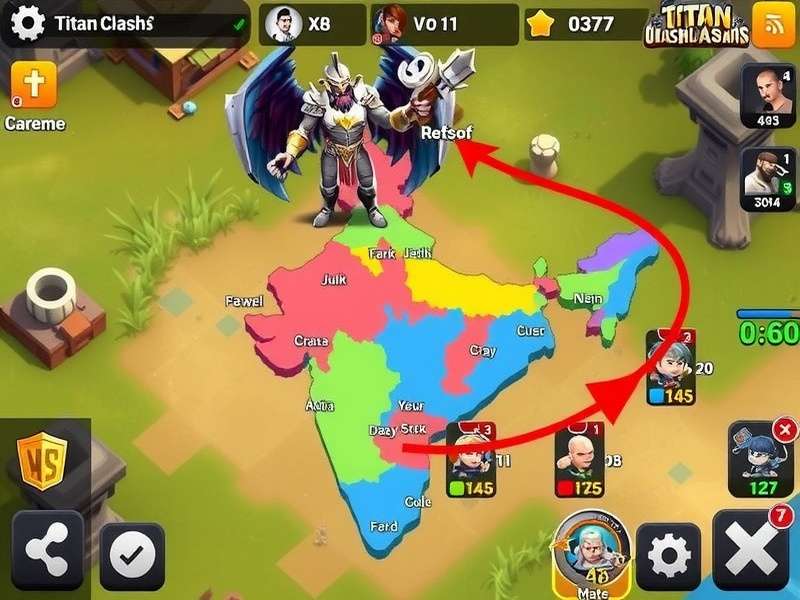 Titan Clash Supreme gameplay screenshot